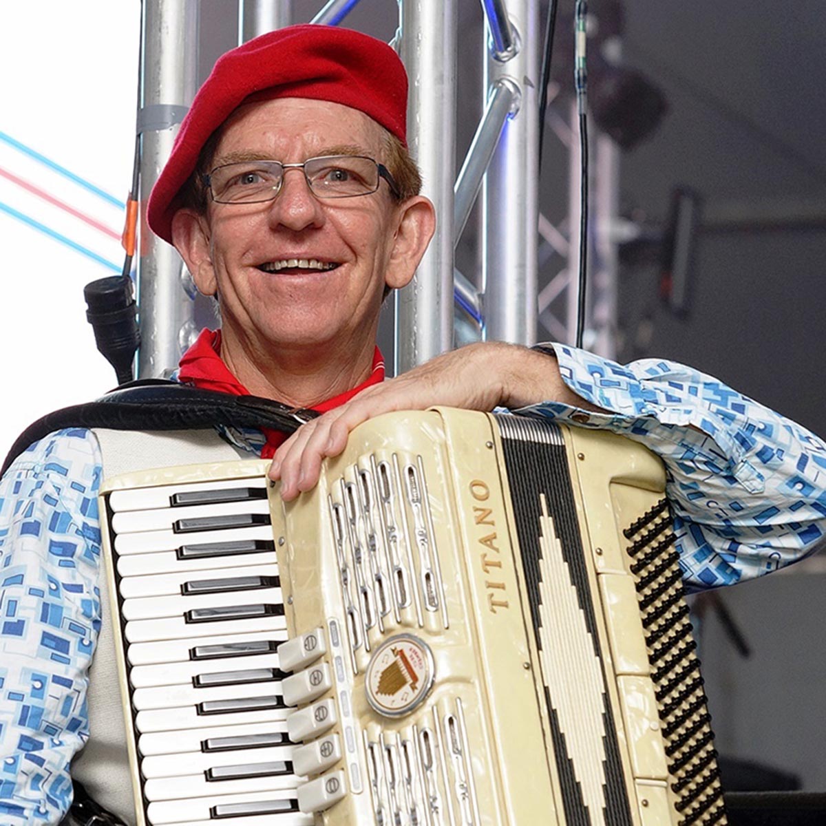 french festival accordion roving and stage performance